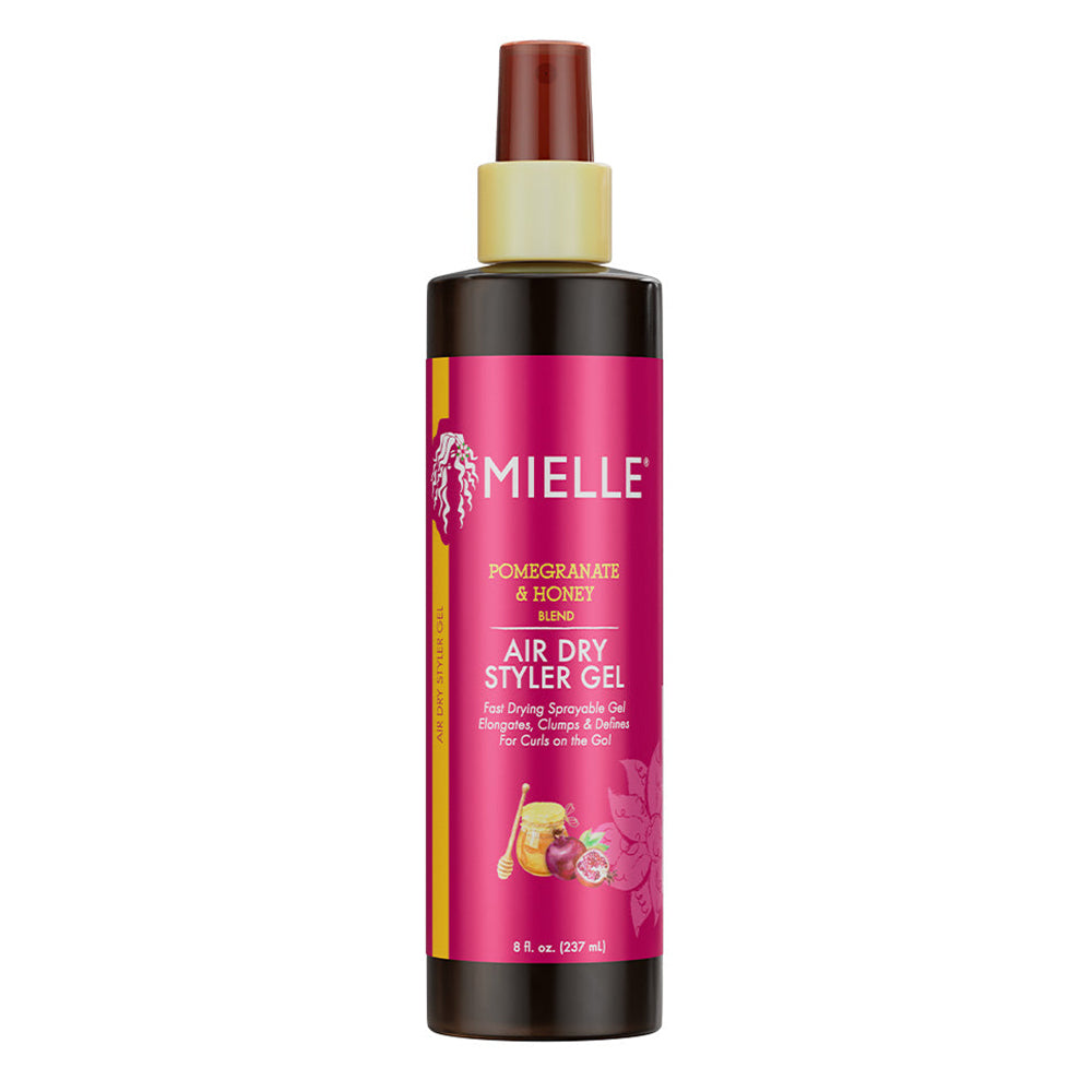 Mielle Pomegranate and Honey Air Dry Hair Gel Defines Curls 8Oz (237ml)